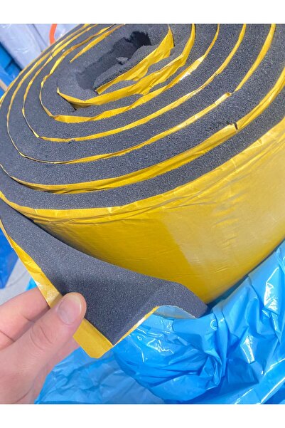 TÜRKELİ 20mm Düz sünger akustik Ses yalıtım Süngeri Yapışkanlı 100 cm x 500 c...