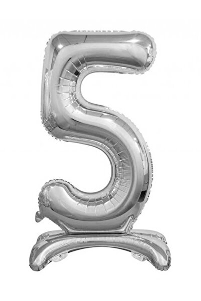 Generic Brand 76 cm Silver Colored Foil Balloon with Numbers