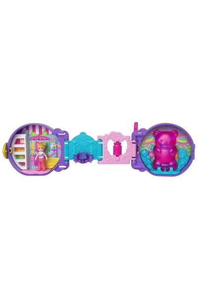 Polly Pocket HRD73 Polly Pocket Sevimli Hayvancık Temalı Mini Oyun Setleri