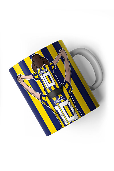 offside Sarı Lacivert Taraftar Baba Kız Tasarımlı Kişiye Özel Baskılı Hediye ...