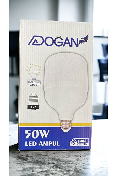 ADOĞAN 50W LED AMPUL  BEYAZ 1 ADET