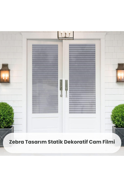 Trendpoint Cam Filmi Kaplama Statik Folyo 45cmx100cm Buzlu Desenli Duşa Kabin Ofis Dekorasyon