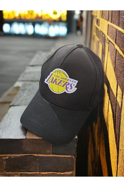 Toum dompuleri fashion Lakers Black Hat