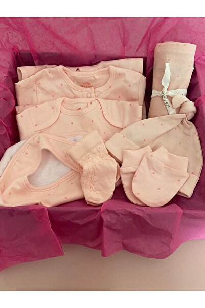 Next Baby Bebeklerinize Özel Organik Yenidoğan Seti Hediye Kutusunda Şık Ve S...