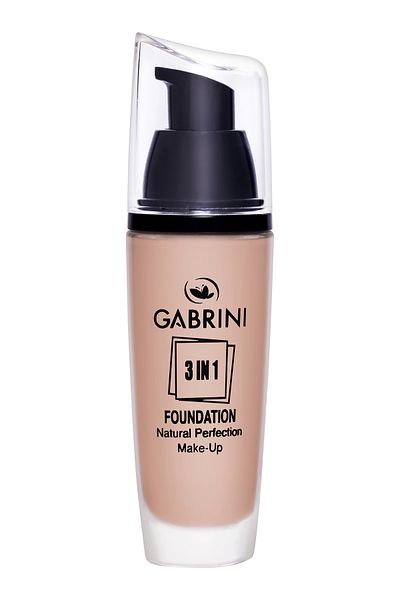 Gabrini 3 in 1 Red Bag - Natural Perfection Make up 01