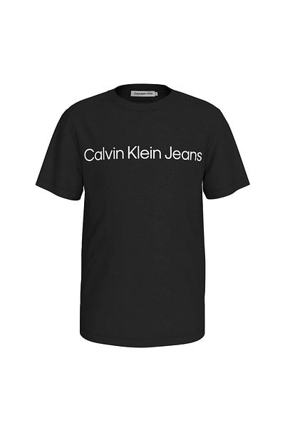 Calvin Klein Bask l Siyah Erkek Cocuk T Shirt CHEST INST. LOGO SS T SHIRT Fiyat Yorumlar Trendyol