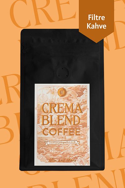 Mim and More Crema Blend Coffee Filter Coffee, 250 g