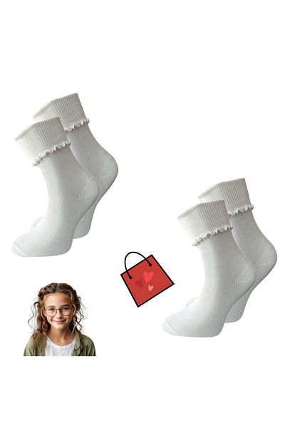 Happy Body Organic 2-Piece Folded and Accessory Elastic Sewing for Girls
