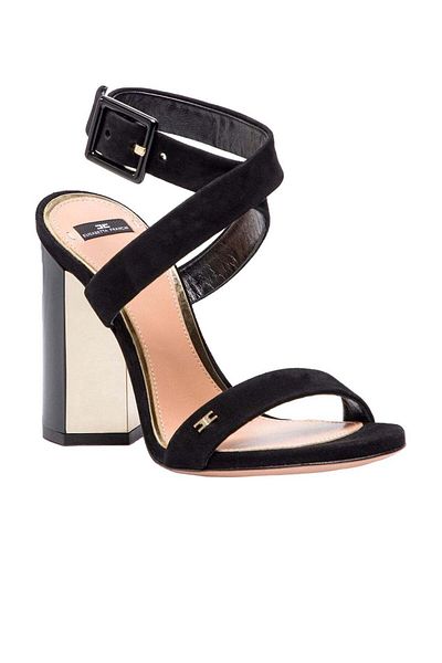 Elisabetta Franchi حذاء أسود موديل 36