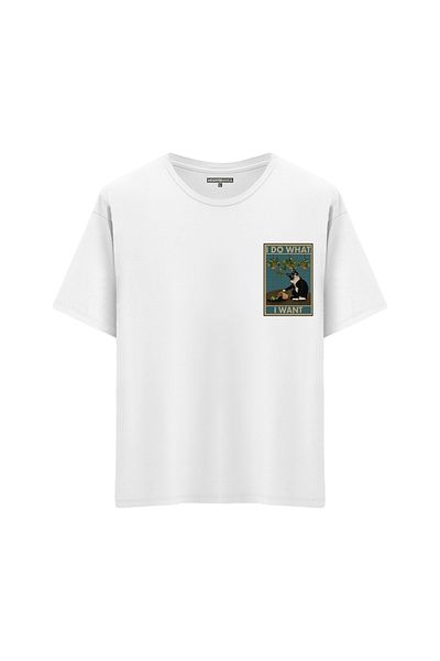 Mounte Bianca Unisex I Do What II - Tricou supradimensionat