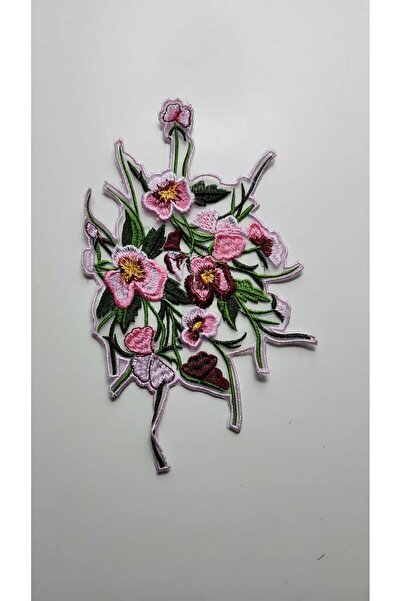 BERKE TUHAFIYE AKSESUAR 15×24 Nakış İle Hazırlamış Renkli Güpür Aplike Giyim ...