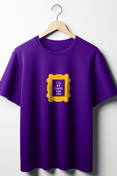 Vordevia Friends TV Series Iconic Door Ornament με στάμπα μωβ μπλουζάκι