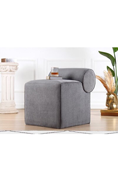 Lorencehome Linburg Puf - Gri