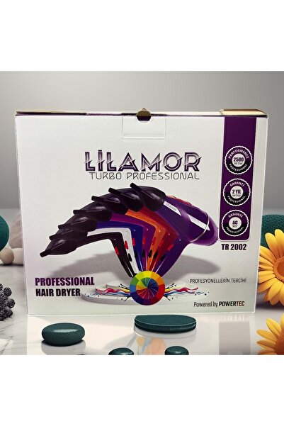 Lilamor Turbo Profesyonel Fön Makinesi Turuncu Tr-2002 - Powered By Powertech