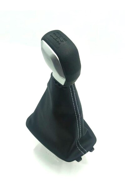 NET Peugeot 301 C-Elyesee Vites Topuzu Ve Körük Seti Spor Tip Gri Dikişli