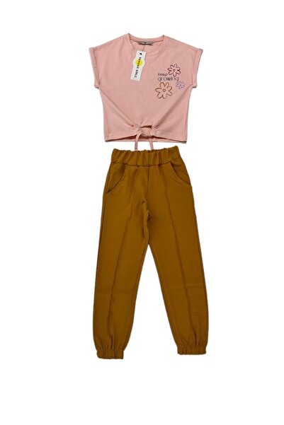 Ded COLLECTION Двоє дівчаток у коротких рукавах, джоггер, комплект