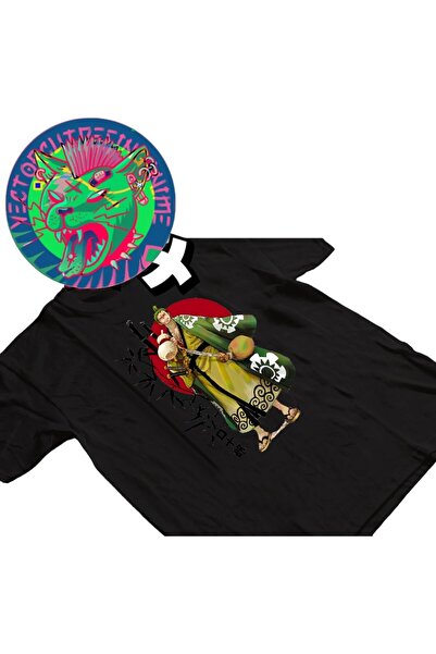 FG KONNİCHİWA Μπλουζάκι ONE PIECE ΚΑΙ ZORRO ANIME MANGA SPECIAL DESIGN