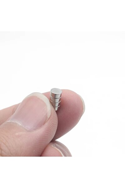 Dünya Magnet 50 Adet - Yuvarlak Neodyum Mıknatıs, 4x2 Mm, Güçlü Magnet, N35 Kalite