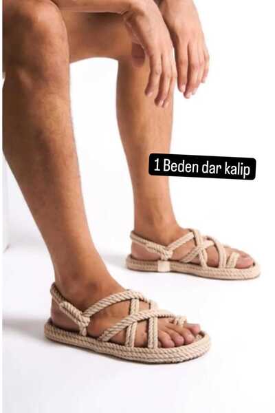 Faymi Shop Unisex Μπεζ βιολογικά σανδάλια σχοινί 1 ΜΕΓΕΘΟΣ ΜΕΓΕΘΟΣ ΜΕΓΕΘΟΣ ΜΕΓΕΘΟΣ ΜΕΓΕΘΟΣ