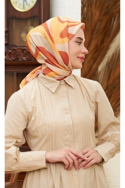 İpekhan Twist Desen Pamuk Viskon Eşarp