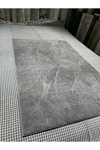 Merinos Rölyef Kaymaz Taban Kesme Halı Garden Bej