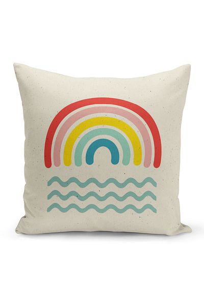 Bertille Home Child Baby Series Double-Sided Digital Printed Throw Pillow Case (Kids Children Cushion Cover)