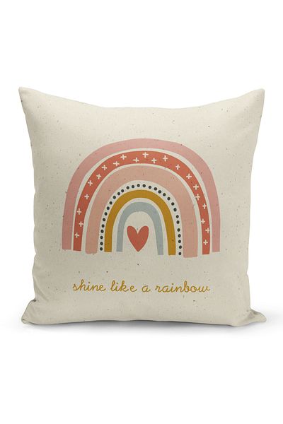 Bertille Home Child Baby Series Double-Sided Digital Printed Throw Pillow Case (Kids Children Cushion Cover)