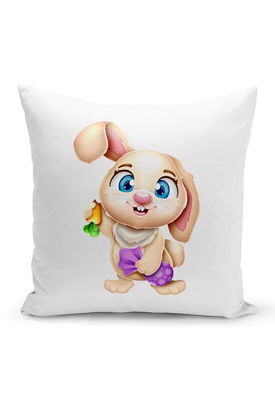 Bertille Home Παιδική παιδική σειρά μαξιλαροθήκη διπλής όψης με ψηφιακή εκτύπωση (παιδικό κάλυμμα μαξιλαριού)