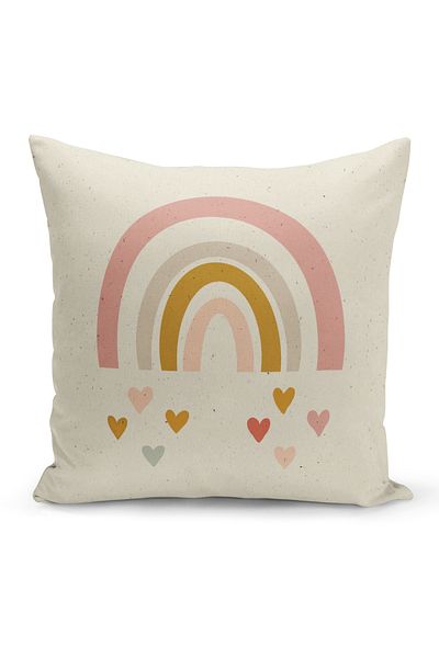 Bertille Home Child Baby Series Double-Sided Digital Printed Throw Pillow Case (Kids Children Cushion Cover)