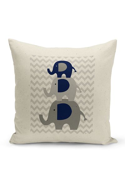 Bertille Home Παιδική παιδική σειρά μαξιλαροθήκη διπλής όψης με ψηφιακή εκτύπωση (παιδικό κάλυμμα μαξιλαριού)