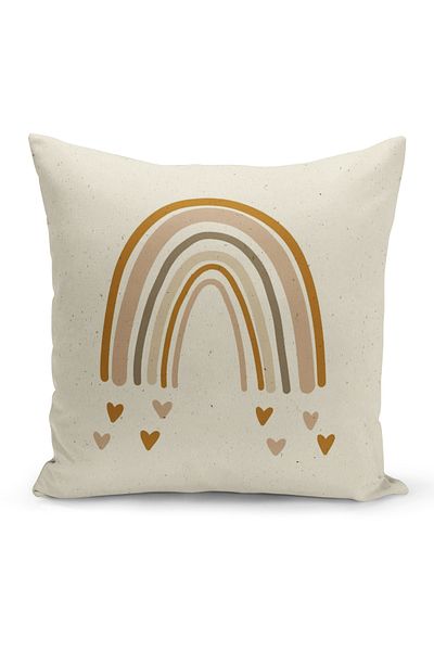 Bertille Home Child Baby Series Double-Sided Digital Printed Throw Pillow Case (Kids Children Cushion Cover)