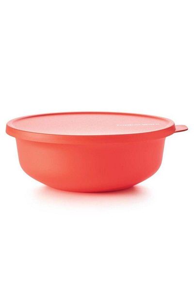 Tupperware Orange 1 Lt. Aloha Storage Container - New Collet