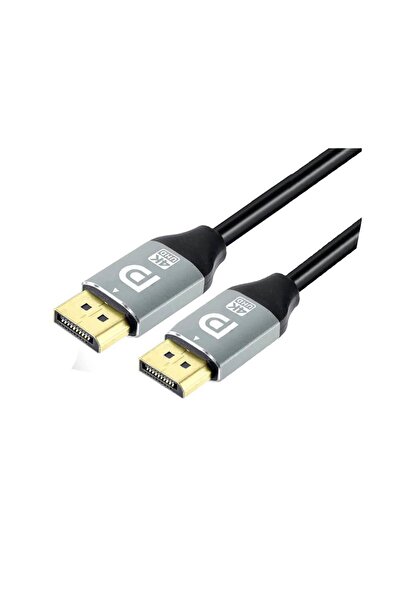 Koodmax 4k 60Hz Displayport  to Displayport Kablo (DP 1.2) 21.60Gbps, 1080P FreeSync G-Sync - 3 Mt