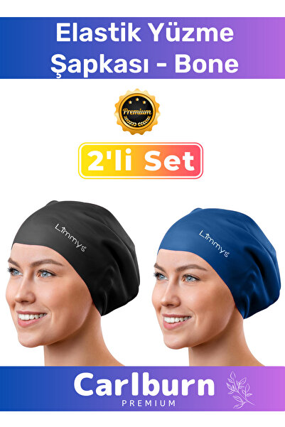 Carlburn Vrhunska vodootporna, nepropusna, šarena silikonska kapa za plivanje...