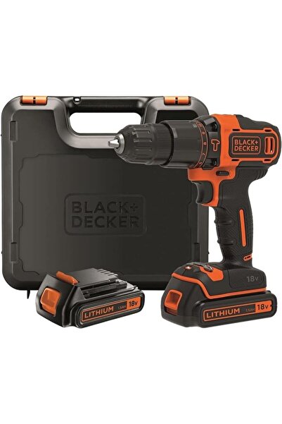 Black&Decker Black+Decker Bdchd18Kb Li/Ion Akülü Vidalama, Çok renkli
