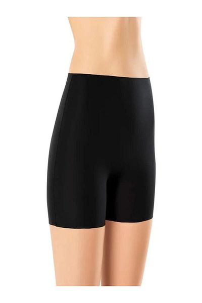 Eros 1008 Black Micro Laser Cut Shorts Corset