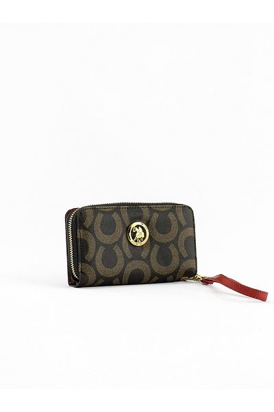 U.S. Polo Assn. US Polo AssnWomen's Wallet Brown-Red Usc23363