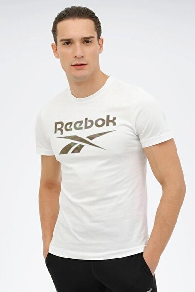 Reebok 101864625 101864625 Id Camo Reebok Erkek T-Shirt BEYAZ