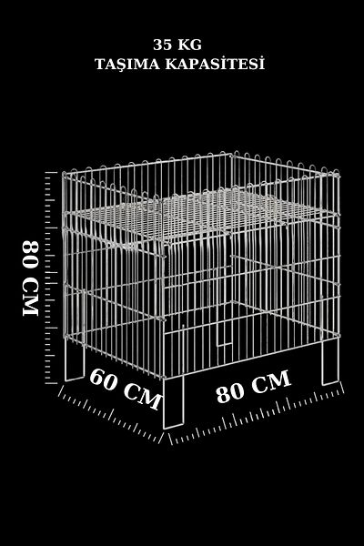 Manken İstanbul Многофункционален кош за басейн 60x80 см - Tel Market