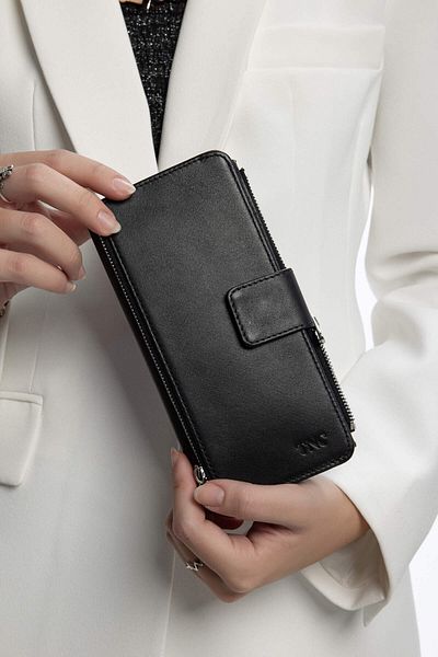 Tamer Tanca Men's Genuine Leather Black Wallet Wallet