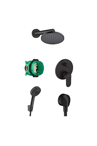 Hansgrohe Vernis Blend Ankastre Banyo Seti Mat Siyah - 2