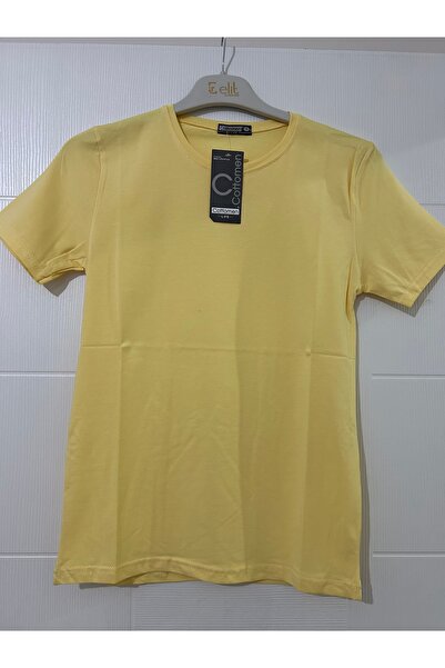 Cottomen Kıskol likralı penye tişört slimfit