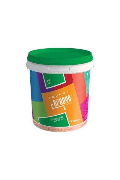 Bi Boya Biboya Silikonlu Düz Trendy 7,5 Lt Beyaz