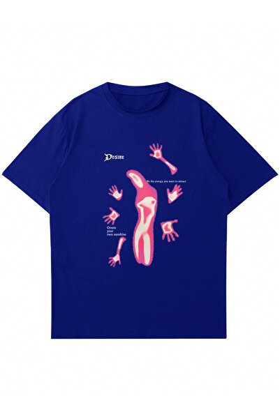 Ginevra Unisex Kreirajte svoje sopstveno sunce Štampano Oversize kroj T-shirt