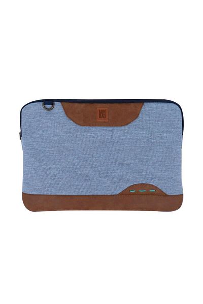 Minbag Τσάντα Laptop Danny 15" Ανοιχτό Γκρι