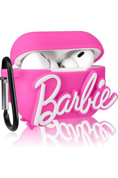 HappyCase Air Pods Pro Ve Pro 2.Nesil Uyumlu 3d Silikon Kulaklık Koruyucu Kıl...