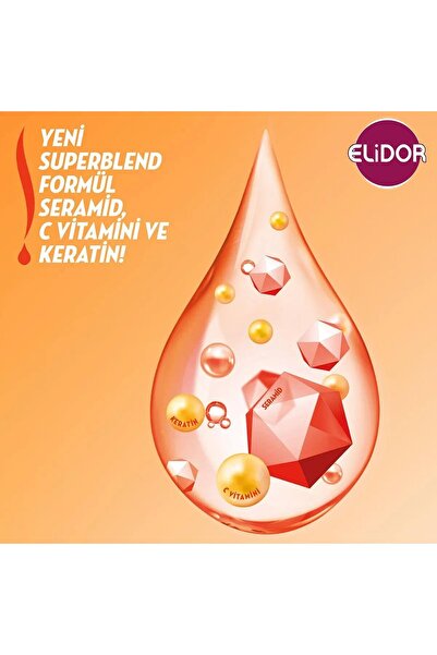 Elidor 7 AL 6 ÖDE Elidor Anında Onarıcı Şampuan 400 ml, Pamuk Hediyeli