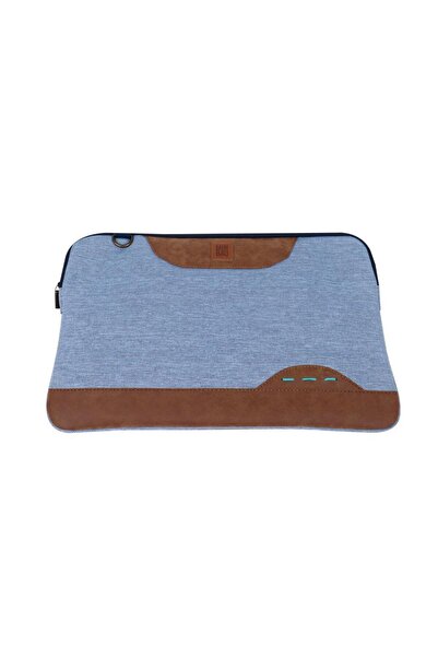 Minbag Τσάντα Laptop Danny 15" Ανοιχτό Γκρι