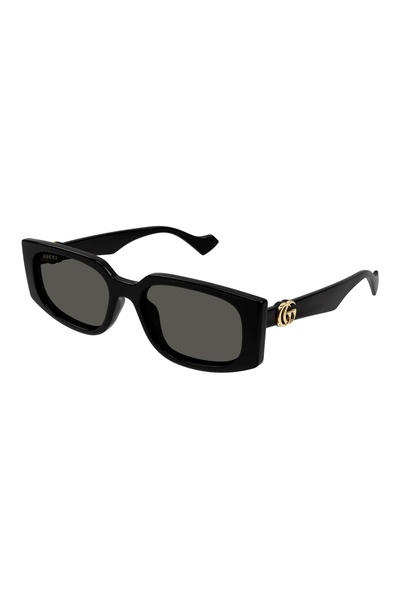 Gucci GC1534S001 Kadın Güneş Gözlüğü Siyah Kemik Çerçeve Füme Lens UV400