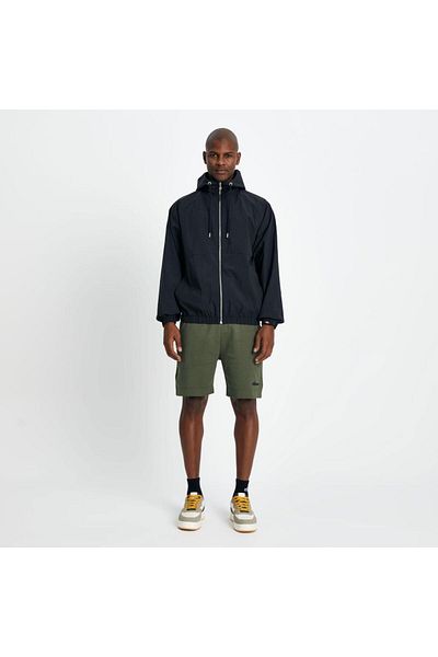 Ellesse Men's Zippered Hooded Jacket Black Summer